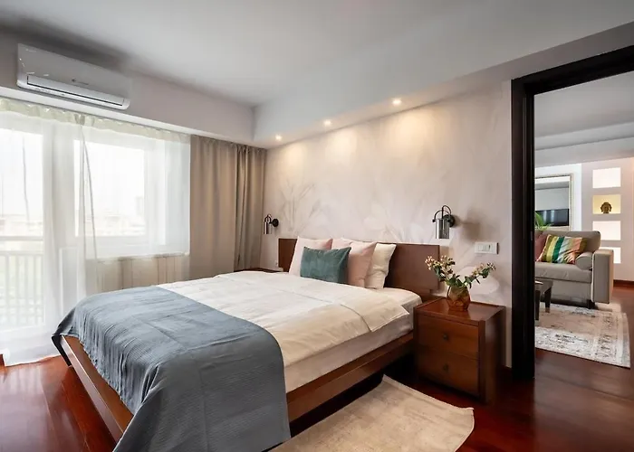 Apartment Spectacular River Views 2br Flat - Location Bucharest