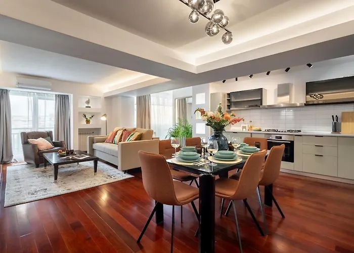 Spectacular River Views 2br Flat - Location Apartment Bucharest